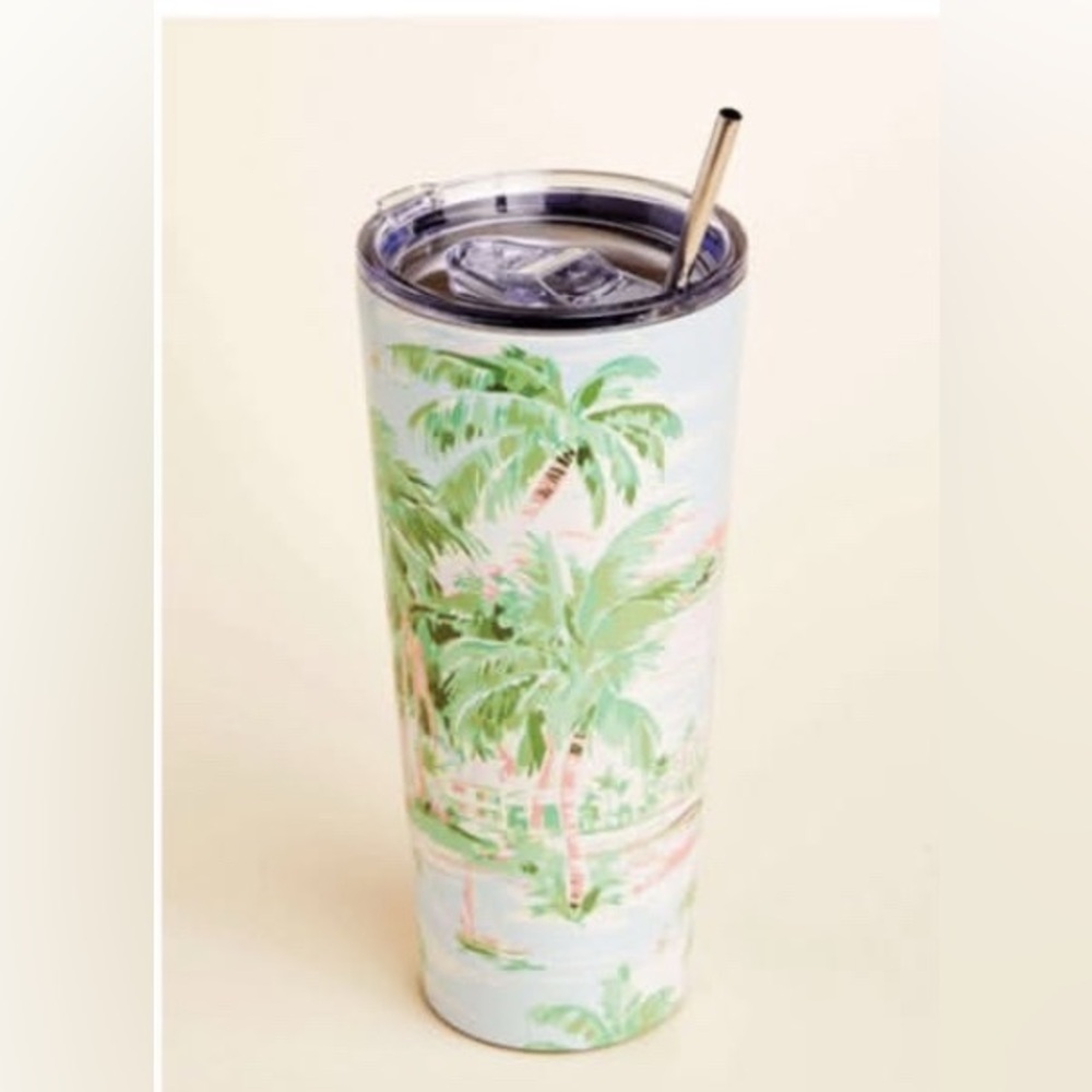 Spartina 449 NEW Coastal Dreams stainless steel tumbler 30oz, no top/straw